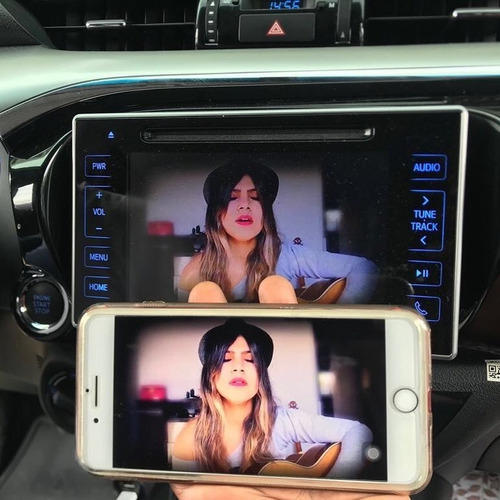 Imagem 3 de 7 de Toyota 2015-2019 Desbloqueio Dvd +tv +espelhamento