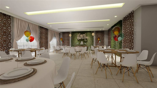 Imagem 20 de 22 de Apartamento, 1 Dorms Com 55.59 M² - Caiçara - Praia Grande - Ref.: Cg108 - Cg108