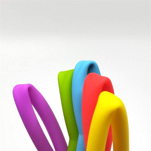 Juego De Cepillos De Limpieza De Codos De Silicona Con Pajit