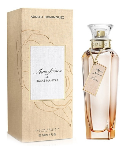 Perfume Adolfo Dominguez Agua Fresca Rosas Blancas 120ml