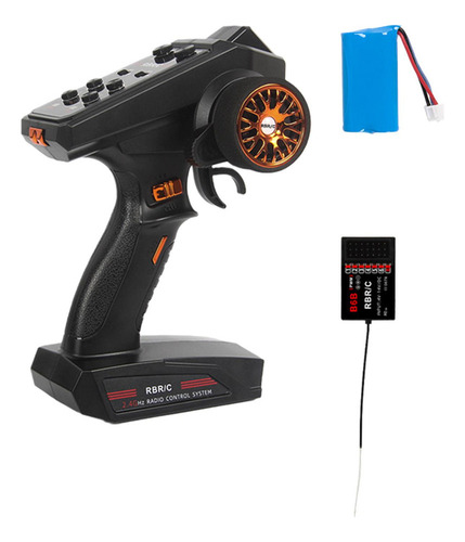 Transmisor De Radio Rc De 6 Canales Con Receptor Paquete C