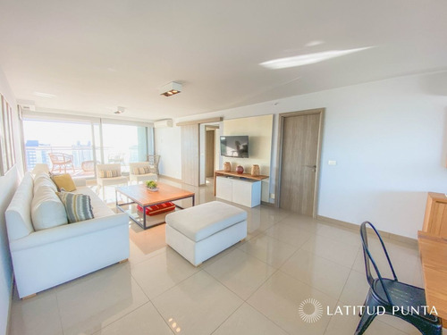 Imagen 6 de 28 de Apartamento Pasante Con Doble Balcón - Punta Del Este Brava