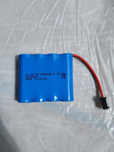 Bateria Para Carrinhos Rc4 4x4 4,8v 700mah Pronta Entrega