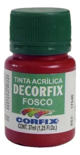 Tinta Decorfix Fosca 486 Burgundy 37ml