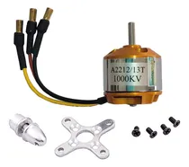 Comprar Kit Motor A2212 1000kv + Conectores Aeromodelo Hobbygoiás