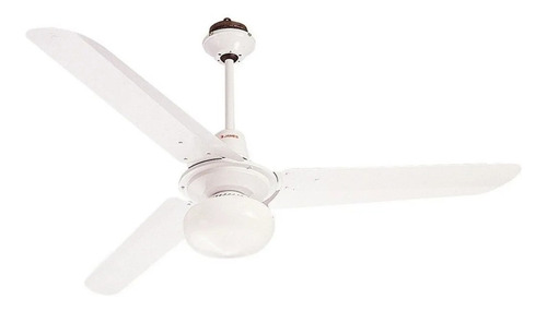 Ventilador James Vt 1 Con Luz De Techo Aspas Metal Kirkor - 