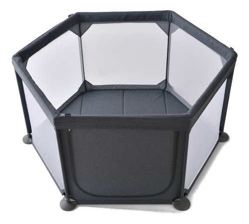 Corral Para Bebé Hexagon Plegable Portátil Juegos Bambineto® Color Gris