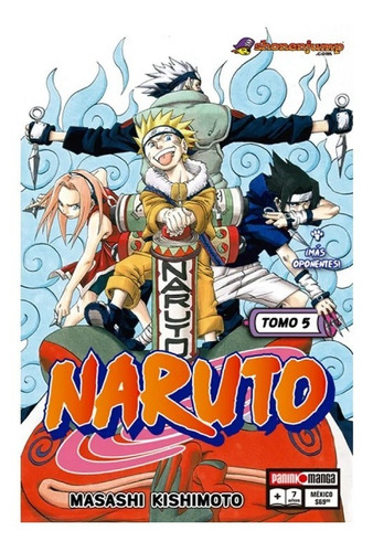 Manga Naruto Tomo  5 - Panini Argentina + Regalo