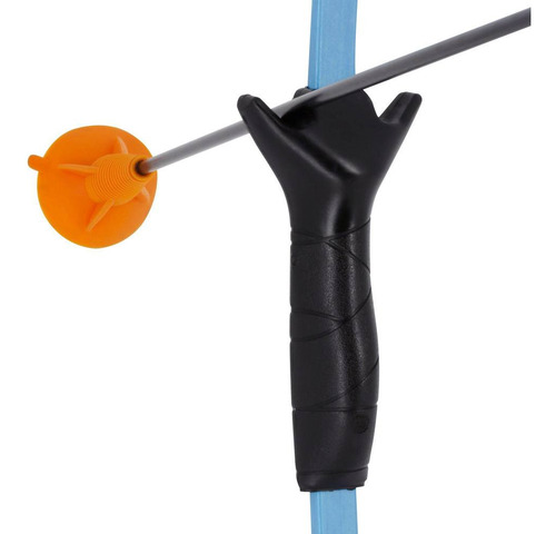 Arco Geologic Discovery para niños con flecha de succión X1, color azul, talla única