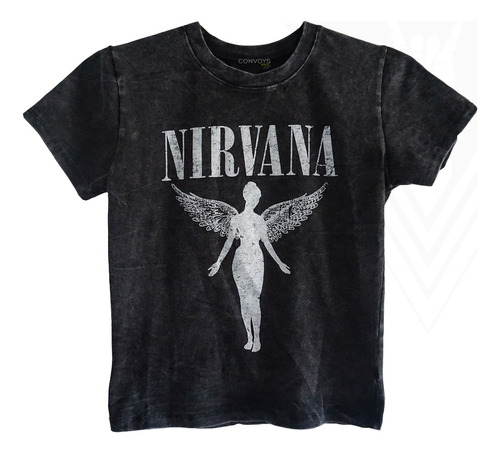 Remera Lycra Y Algodón - Nirvana In Utero  - Convoys Rock