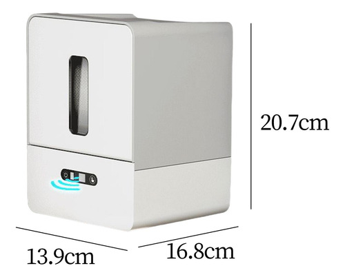 Caja De Pañuelos Inteligente, Soporte Para Pañuelos, Gris