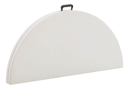 Mesa Plegable Redonda 122x74 Cms Blanca Northwest