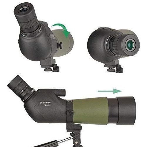 Imagen 3 de 6 de Telescopio Con Trípode De Mesa Para Observar Aves Gosky