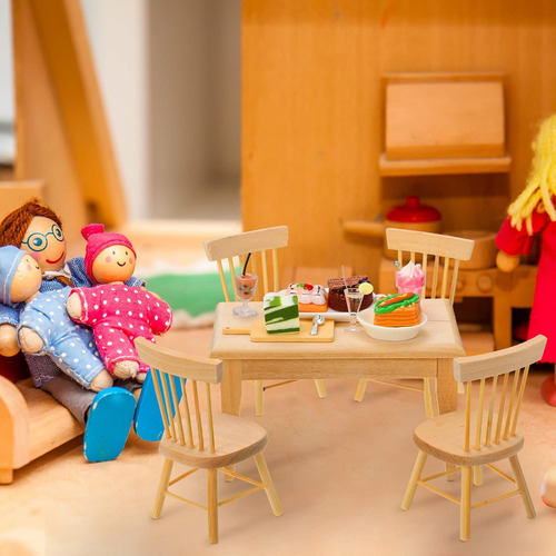 74 Piezas De Comida En Miniatura Para Casa De Muñecas A Esca