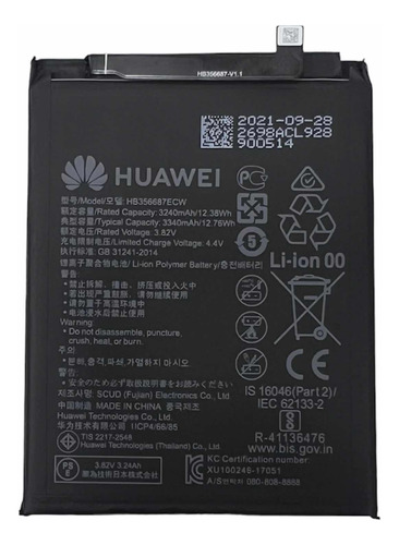 Batería O Pila De Huawei Mate 10 Lite Original 100%