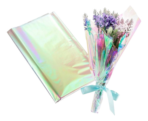 Papel Celofan Tornasol 70x100 Cm Pliego X50 Und