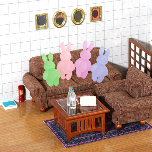 4x 1/12 Figuritas De De Decoración En Miniatura Para Casa