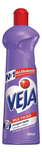 Veja Multiuso Lavanda Limpa Casa Banheiro 500ml - Kit 3un