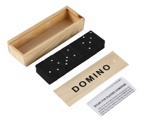 Mini Domino 28 Pcs En Madera Dayoshop