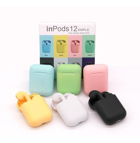 Inpods 12 Tws Auriculares Bluetooth 5,0 Auriculares Inalámbr