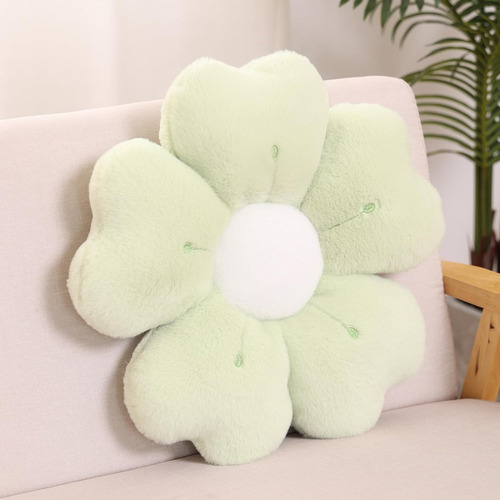 Cojín Con Diseño En Forma De Flor Decorativas Con Suave Piel