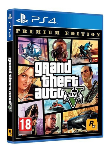 Gta V - Grand Theft Auto V Premium Edition Ps4 Fisico 