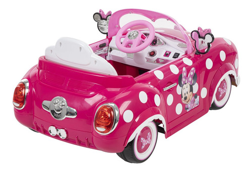 Carro Electrico 6 Volt Minnie Mouse Disney Envio Gratis
