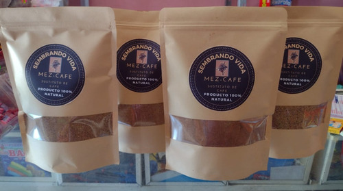 Café Molido De Mezquite /tostado Artesanal Vaina De Mezquite
