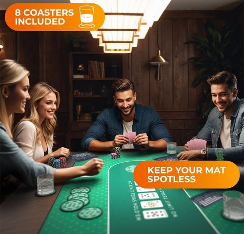 Tapete De Póquer Juego En Casa Casino