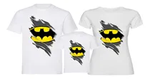 Comprar Camisetas Batman Logo Camisetas Familia Set X3 Personalizad