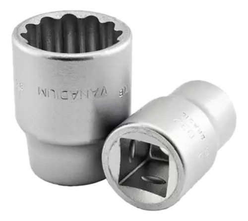Soquete Pito Estriado Encaixe 3/4 - 19mm Cromo Vanádio Noll