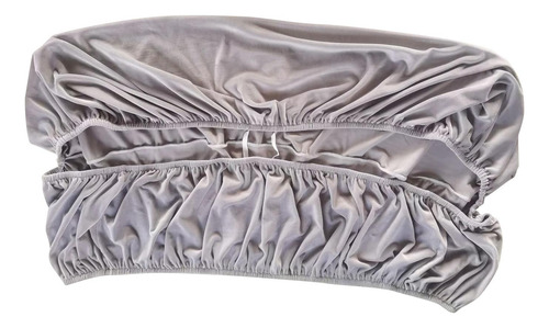 Funda Otomana Rectangular Para La Mayoría De Los Gris Claro