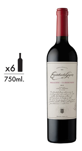 Vino Escorihuela Gascon Malbec - Cabernet Sauvignon X6u