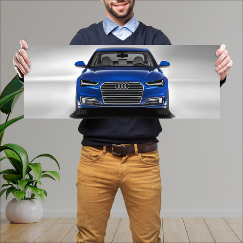 Cuadro 30x80cm Auto 2016 Audi A6 L Sedan E Tron 153