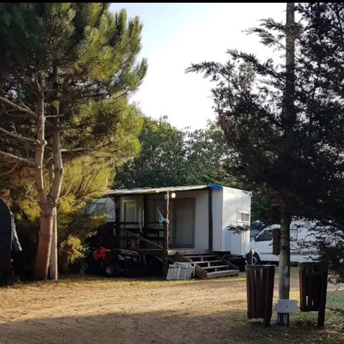 Casa Rodante 3 Ejes En Camping Casablanca Fija ,se Puede Tra