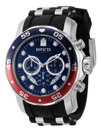 Reloj Para Hombres Invicta Pro Diver 44521 Negro, Acero