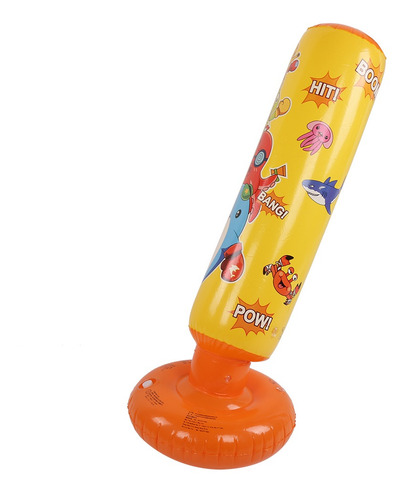 Imagen 1 de 8 de Bolsa De Box Inflable Columna Children Kids Golpear Punching