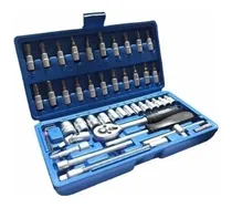 Comprar Juego Tubos Bocallaves Puntas Crique 1\u002F4 Ruhlmann 46 Piezas