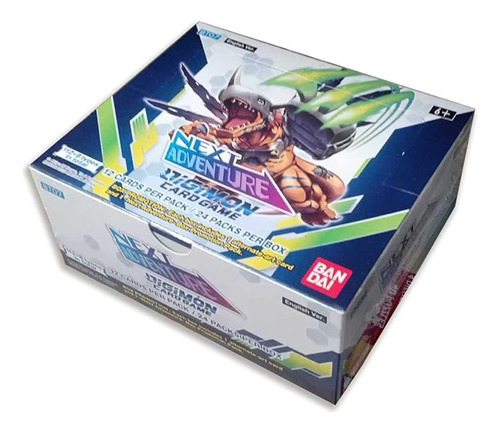 Digimon Tcg: Bt07 Next Adventure Booster Box (inglés)