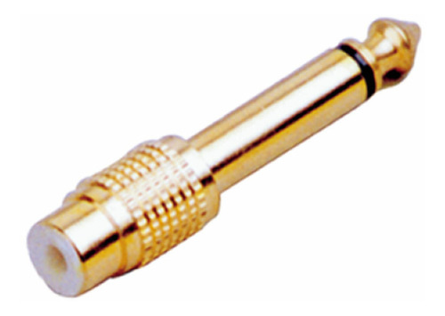 Adaptador Soundking Cc302 Rca-1/4 Metal Gold