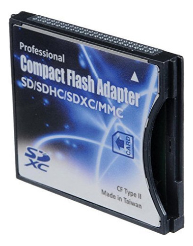 Cda Compact Flash Cf Tipo 2 Adaptador Gruesa Para Sd No