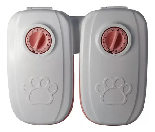 Comedero Bebedero Mascota Automático Temporizador Dispensado