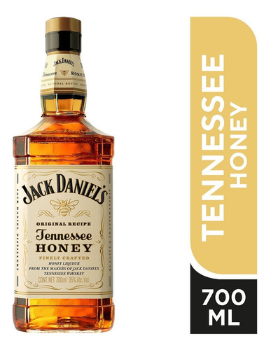 Imagen 1 de 5 de Whiskey Jack Daniel's Honey Tennessee 700 Ml.