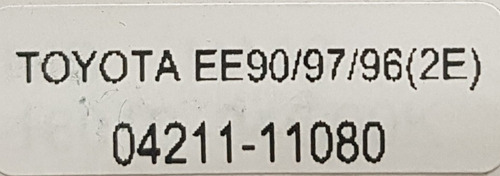 Kit Carburador Toyota Starlet 1992-1999