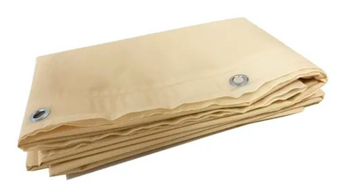 Imagen 2 de 6 de Protector Para Cortina De Baño 70 Micrones Beige Silmar