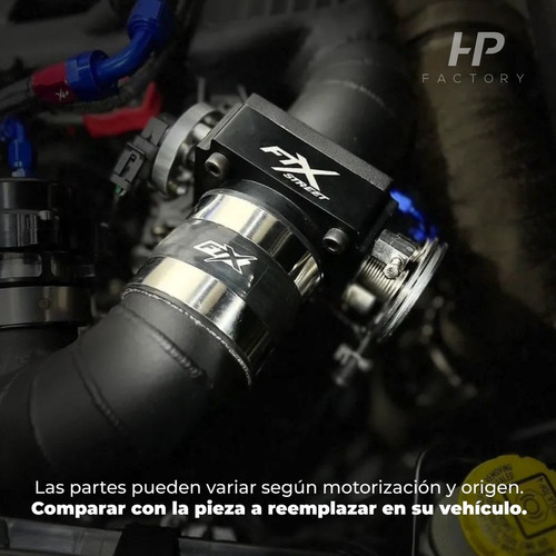 Imagen 2 de 11 de Manguera Silicona Recta 4´ Negro Ftx Fueltech