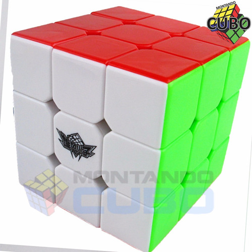 Cubo Mágico Profissional Cyclone Boys Colorido Stickless 3x3