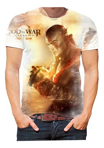 Camisa Camiseta God Of War Jogo Luta Ação Série Art Hd O7