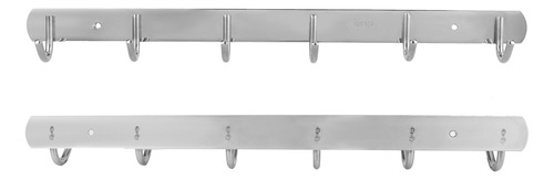 Colgador De Toallas De Baño Con 6 Ganchos
