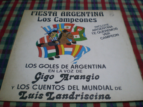 Fiesta Argentina Los Campeones Vinilo (22)